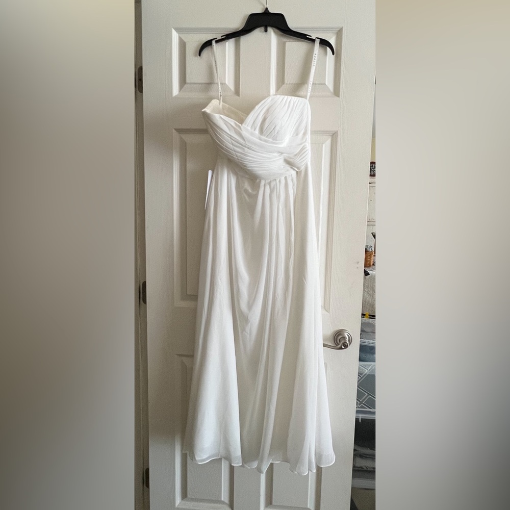 Azazie Strapless Wedding Dress Nwt